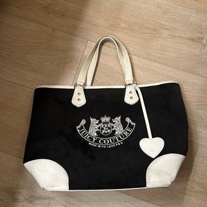 VINTAGE JUICY COUTURE LARGE TOTE BAG *RARE*